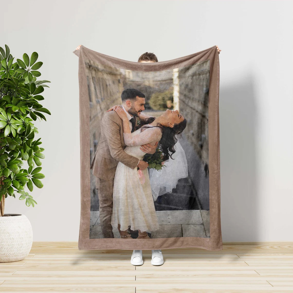 Photo Blanket Personalized,Valentine Home Decor