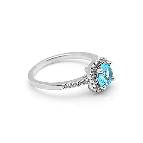 Ring Solitaire Crystal Women's  Rings