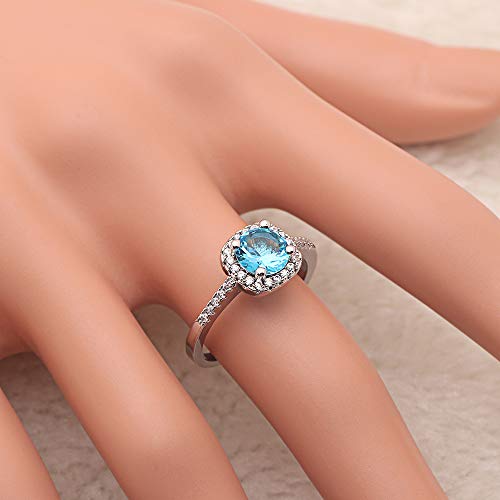 Ring Solitaire Crystal Women's  Rings