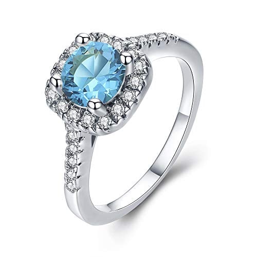 Ring Solitaire Crystal Women's  Rings