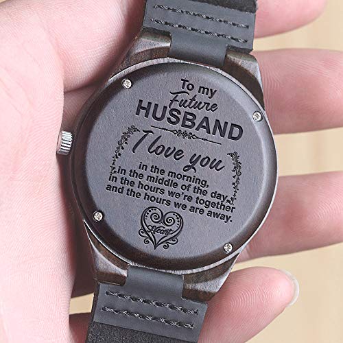 Engraved Wooden Watches to Boyfriend