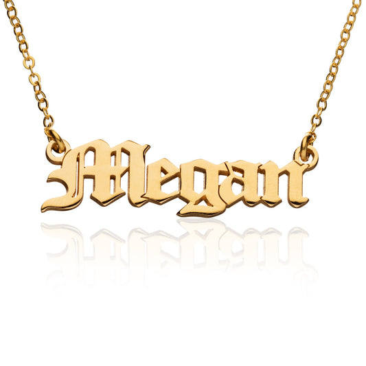 English Name Necklace