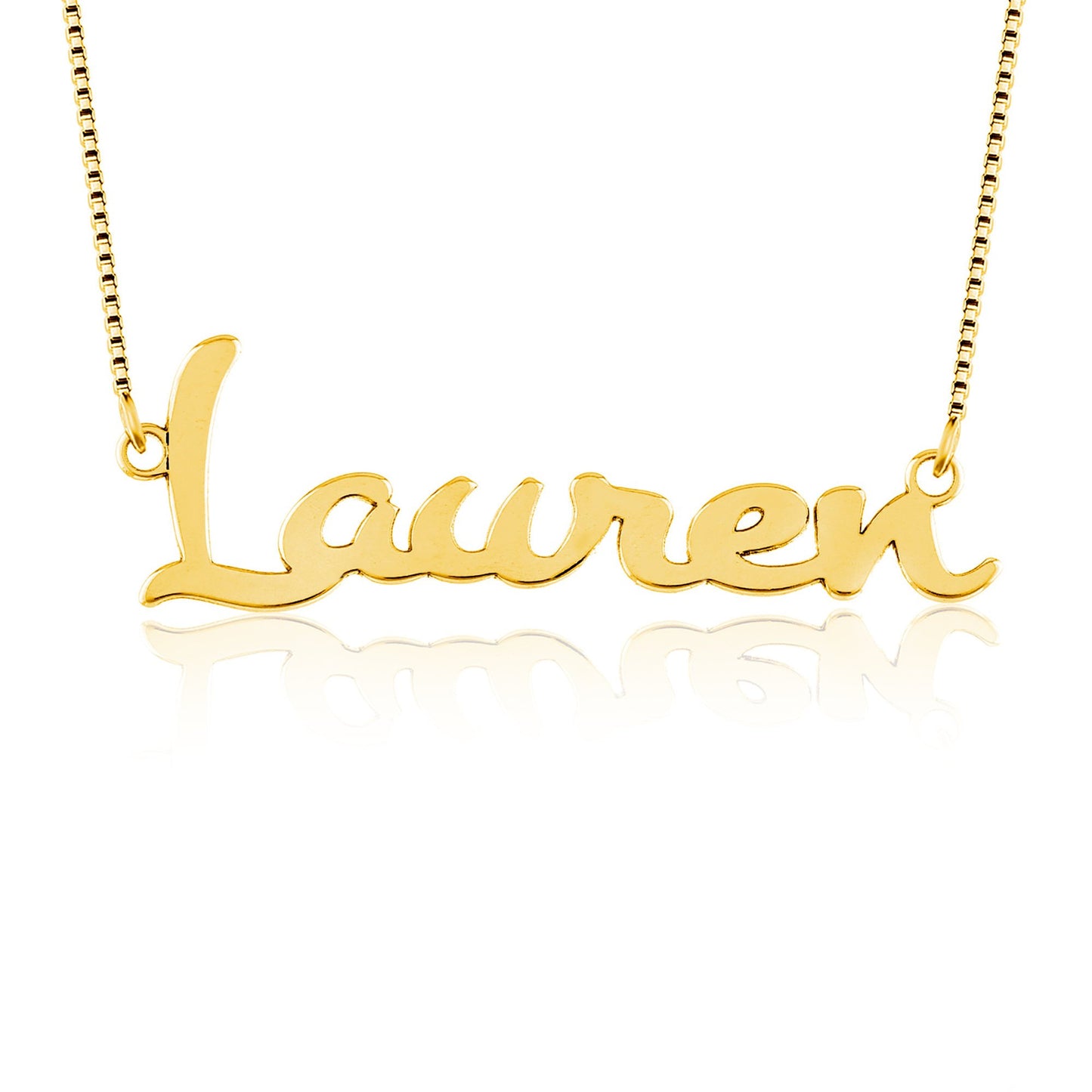 Gold Name Necklace